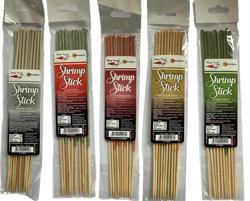 Garnelen stickfutter - garnelen,